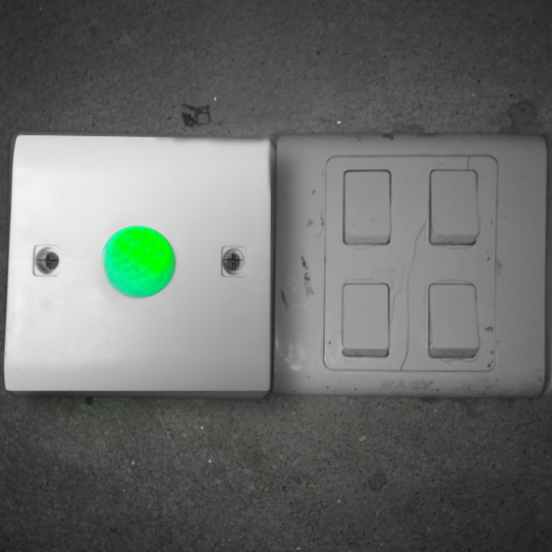 Remote Control Switch Electric light On - Off & fan Speed Controller (2 Light & 1 Fan with 10 Step Speed Control Dimmer Regulator). 