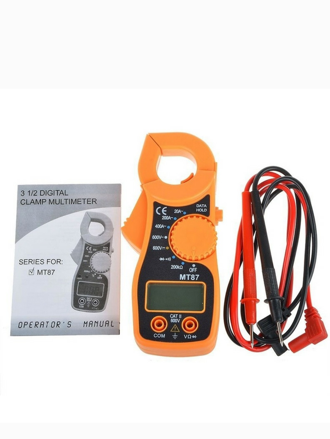 Digital Clamp Meter MT87. 