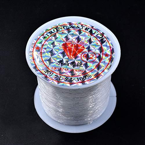 0.8mm Elastic Stretch Beading Cord for Jewelry Making and Bracelet Craft. 