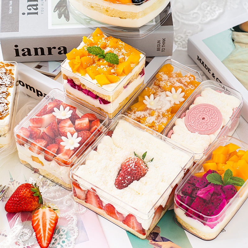 Lasagna Snowflake Crisp Packaging Box Baking Cake Cookie Jar. 
