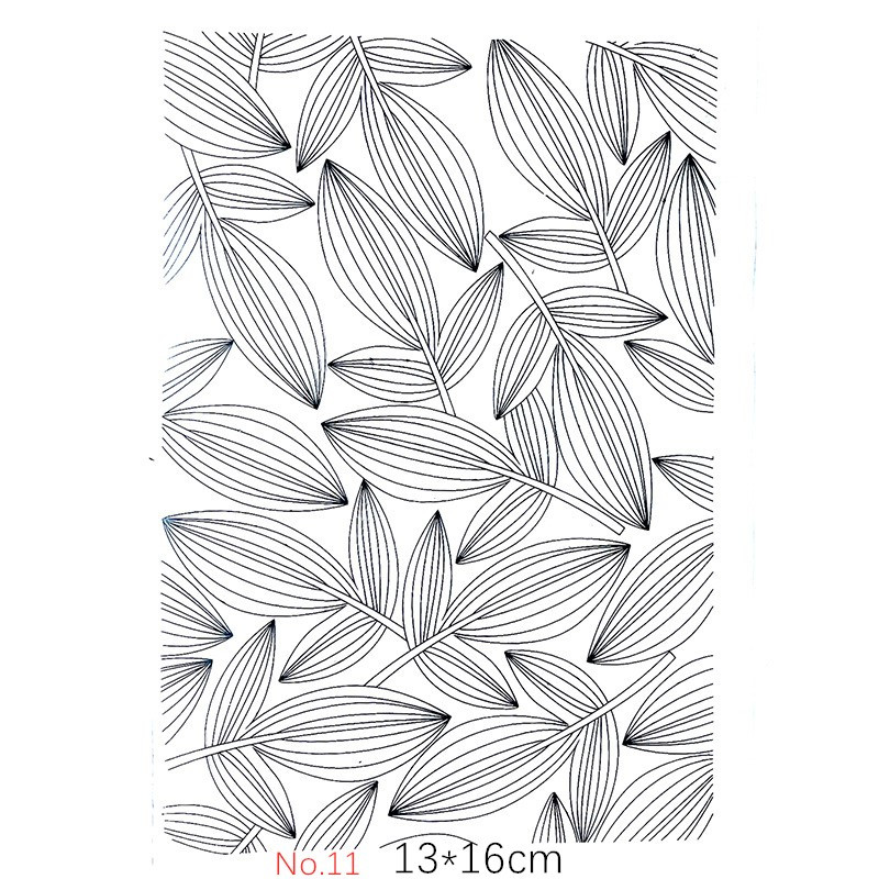 SNASAN Dragonfly Polymer Clay Texture Stamp Sheets Summer Pattern DIY Individual Design Embossing Art Clay Pottery Tools Supply. 