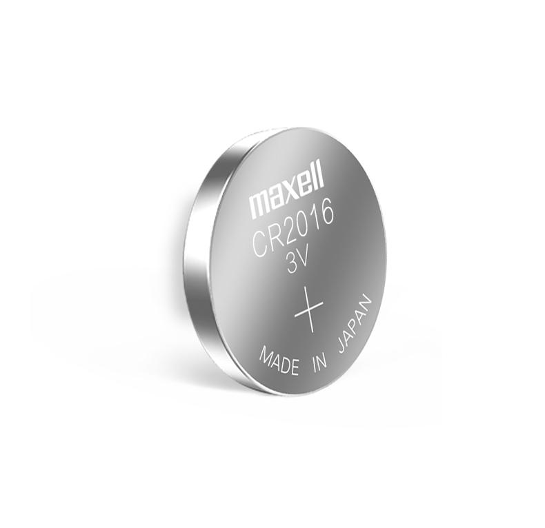 Maxell CR2016 3V Lithium battery for use in remote control. 