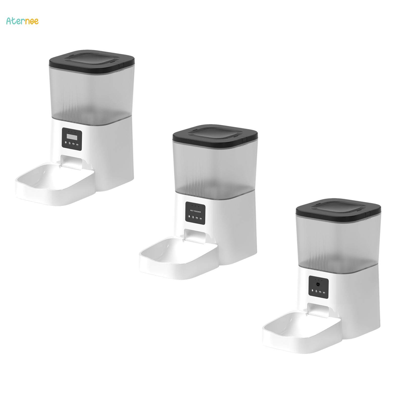 Smart Automatic Cat Feeder Easy Cleaning Clog App Control 4L Cat Food Dispenser Automatic Dog. 