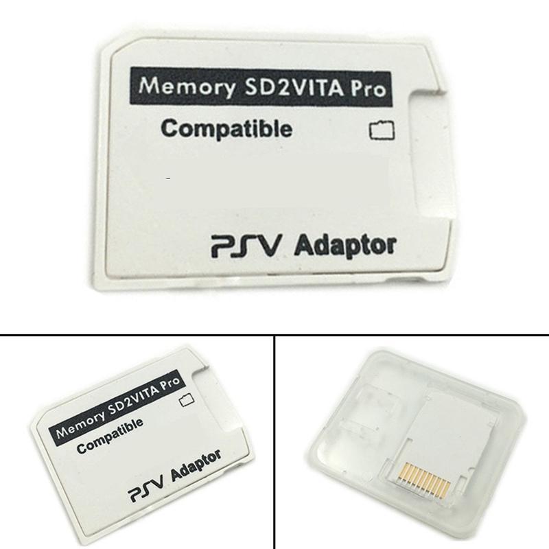 V5.0 SD2VITA PSVSD Pro Adapter for PS Vita Henkaku 3.60 Micro SD Memory Card. 