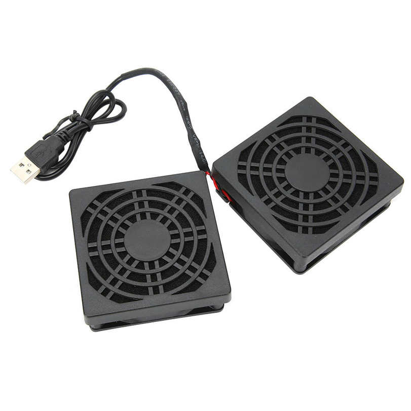 Router Cooler Anti-Dust Computer Fan Efficient Heat Dissipation for PC Cooling The. 