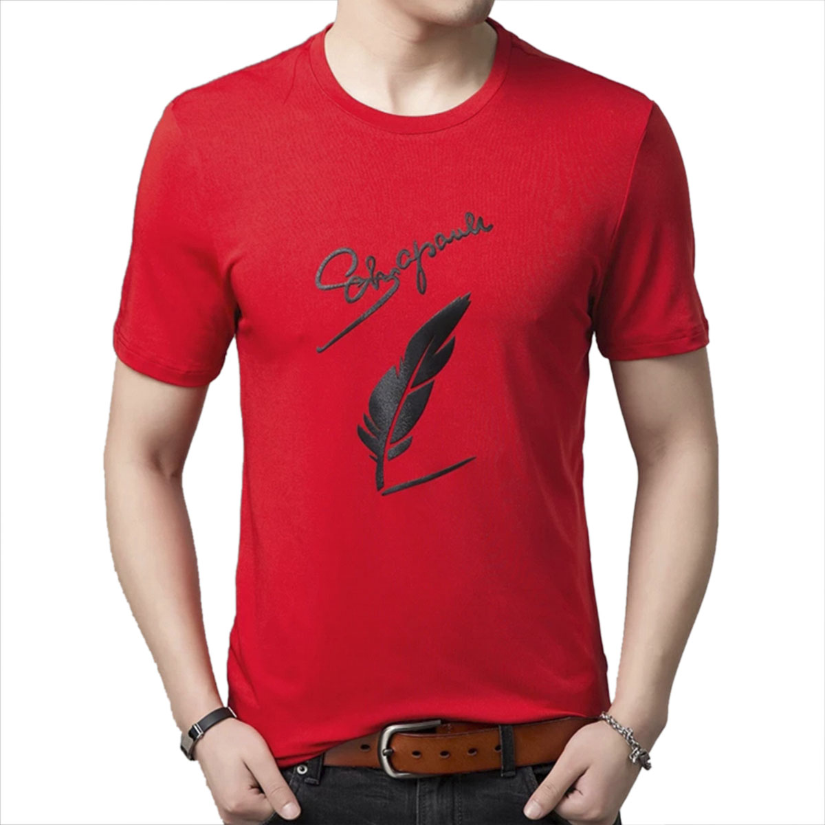 T-Shirts Summer  Print T Shirt Men. 