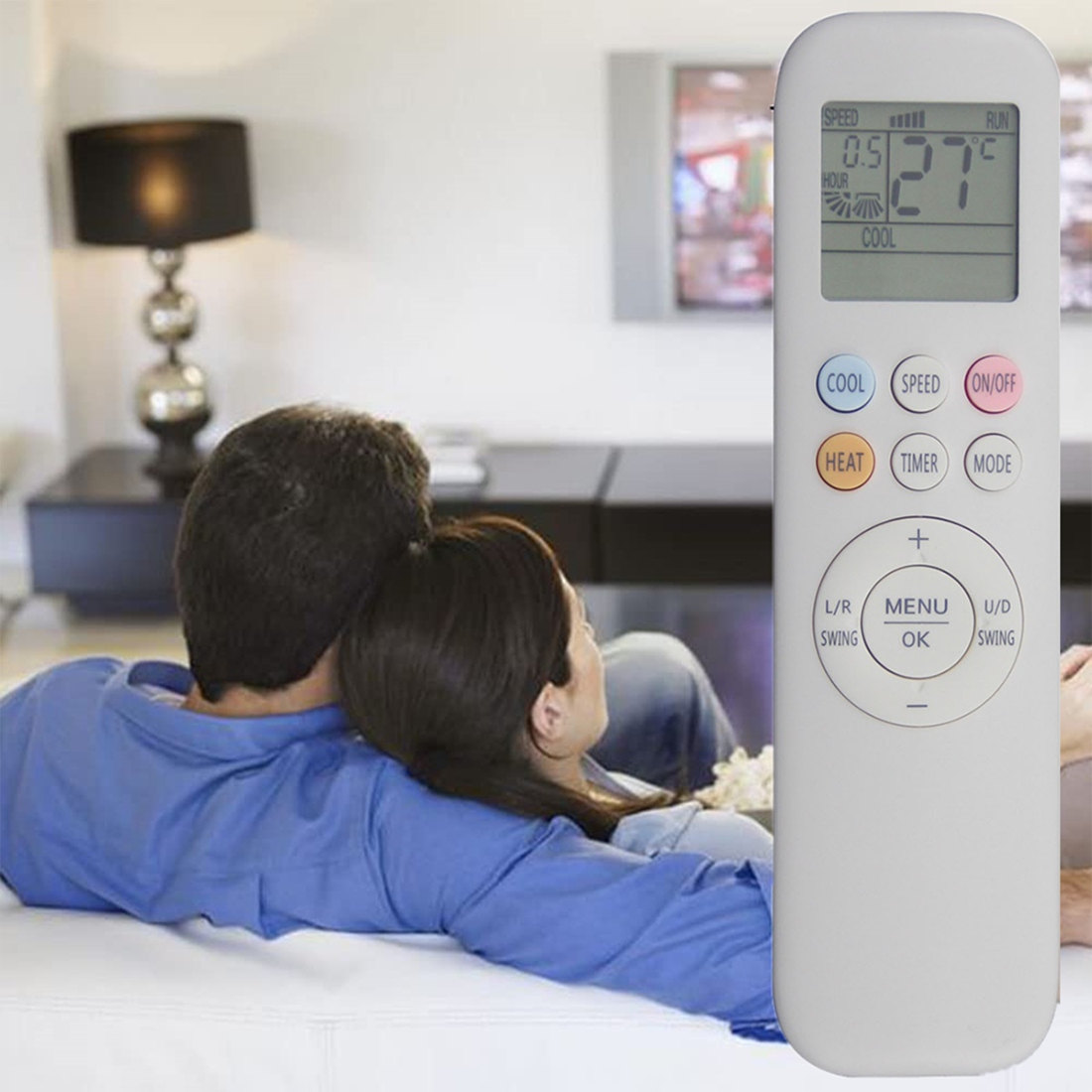 YKR-T/011E Remote Control-1 x Remote Control-White. 