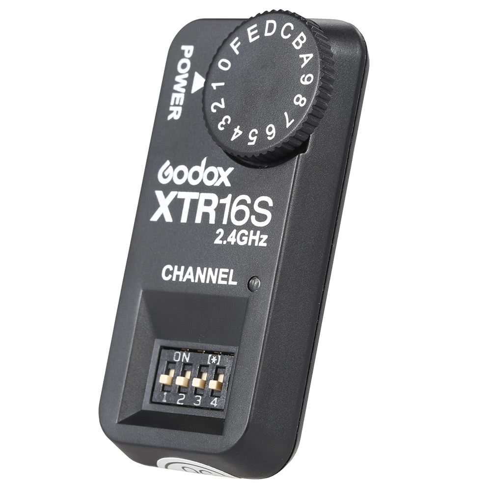 Godox XTR16S 2.4G Wireless Xsystem Remote Control Flash Receiver for VING V860 V850. 