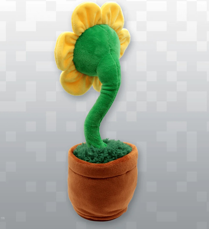 Cross-border new arrival Dancing Flowey Plush Undertale SUNFLOWER Plush Puppet and Doll. 