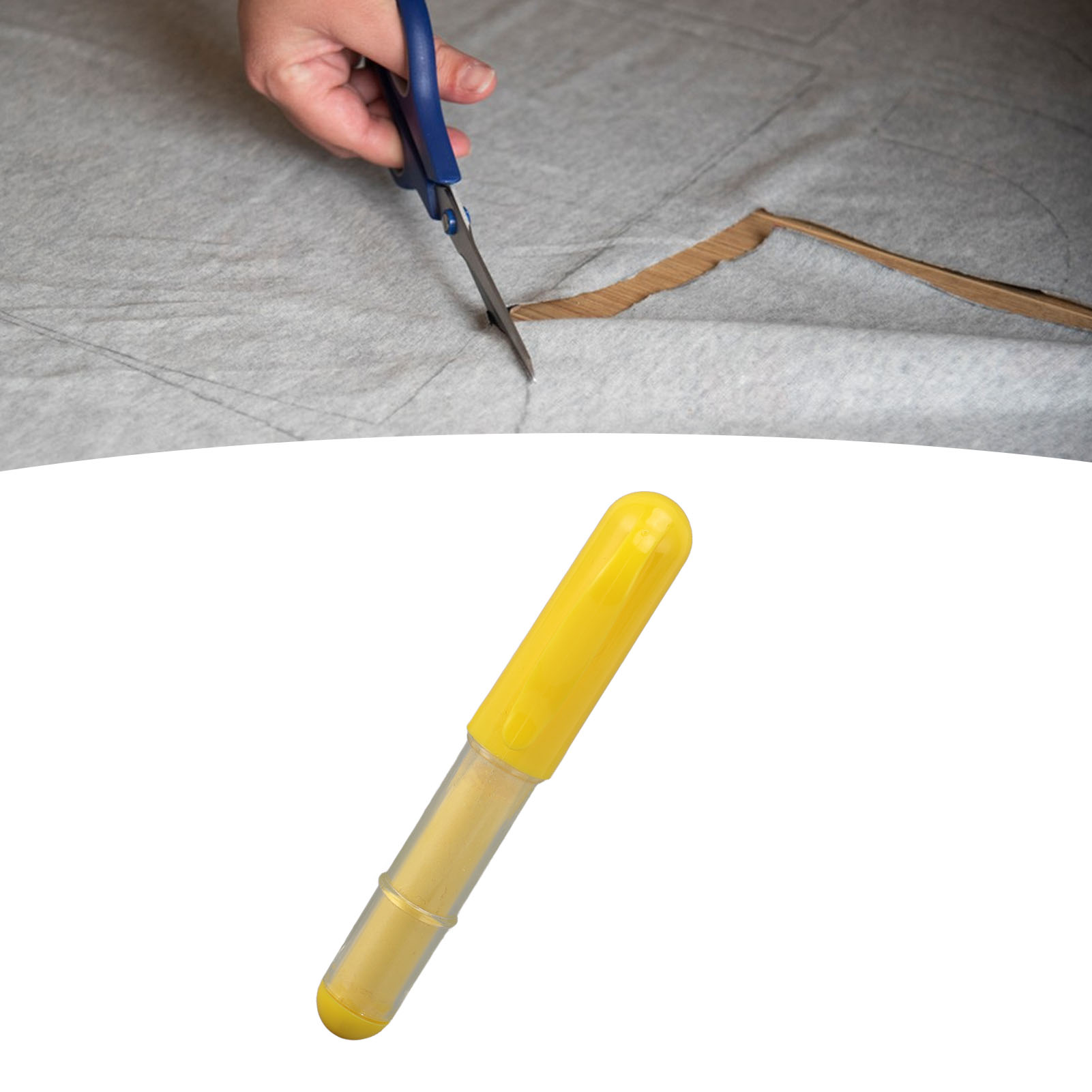 Fabric Chalk Liner Pen Portable Fabric Chalk Marker Easy To Remove for Quilting. 