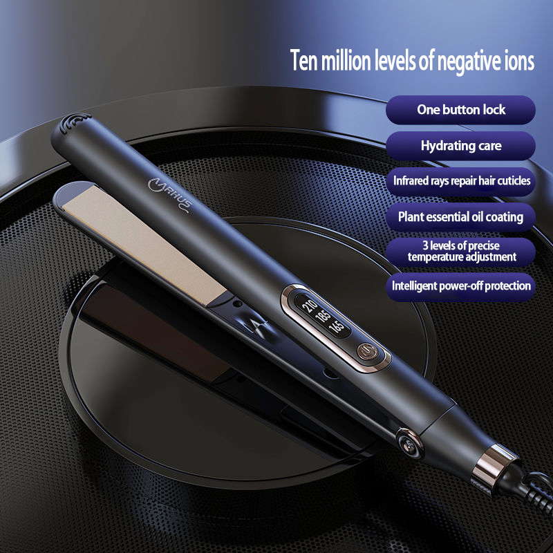 High Quality 2-In-1 Straightener And Curler, With 10s Rapid Heating, Suitable For Various Types Of Men And Women's Hair Types. 