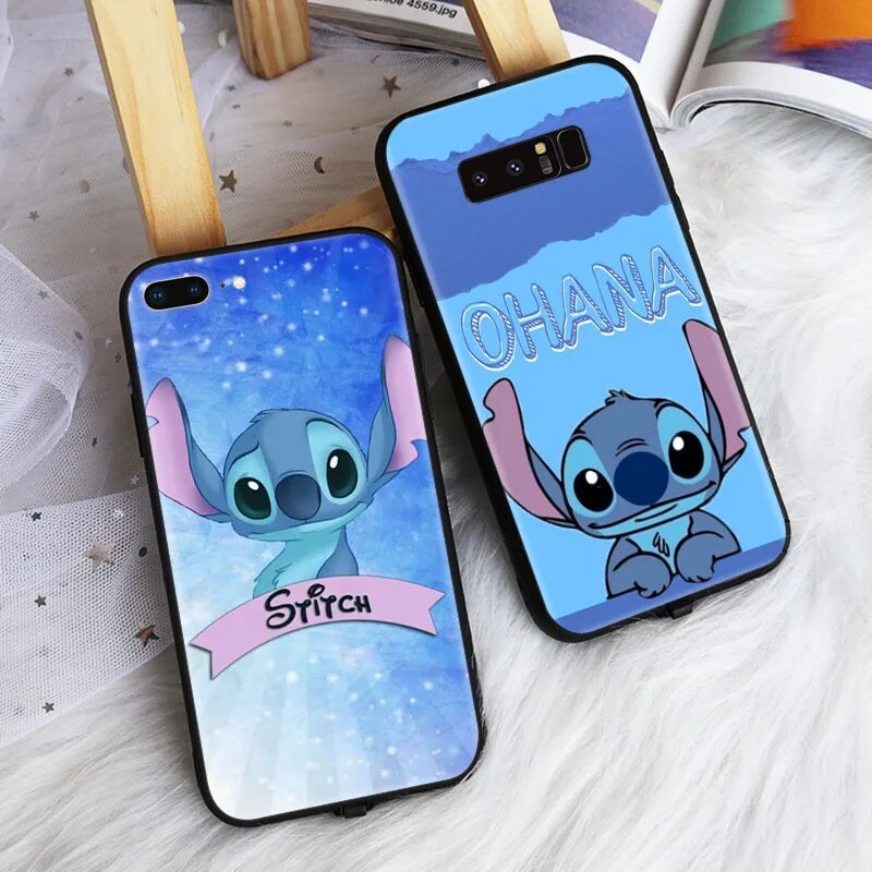 Black Case for Xiaomi POCO C3 C40 Redmi 10C 10A Note Mi 10 10t 10S Pro 5g Cover Z-46 Stitch. 