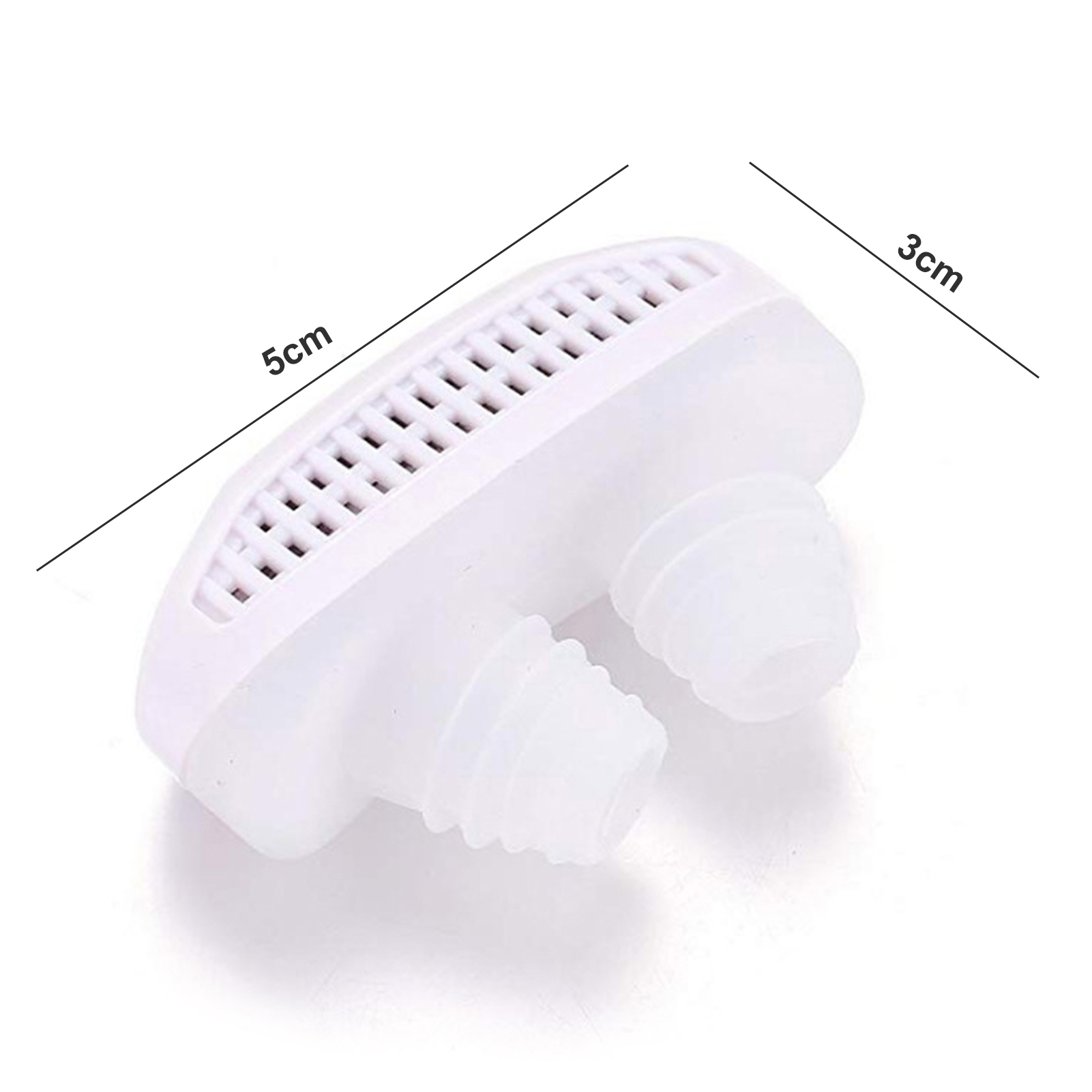 Silicone Nasal Vent Silicone Nasal Plugs for Effective Snore Reduction Soft Comfortable Anti-snoring Device Home Supply for Nasal Plug for Snoring. 