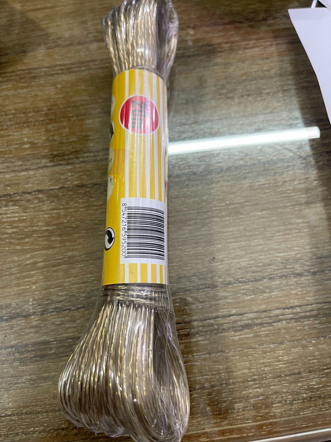 20 Meters Heavy Duty Wet Cloth Laundry Rope Cloth Line PVC Coated Metal ...