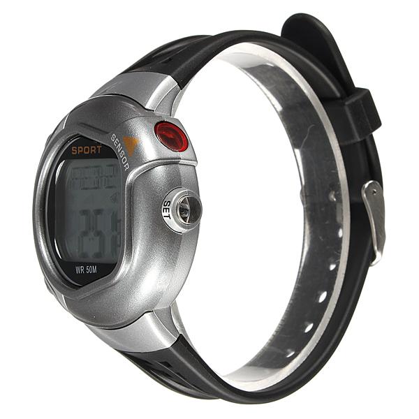 Fitness 5 Modes Sports Pulse Heart Rate Monitor Pedometer Calories Counter Watch. 