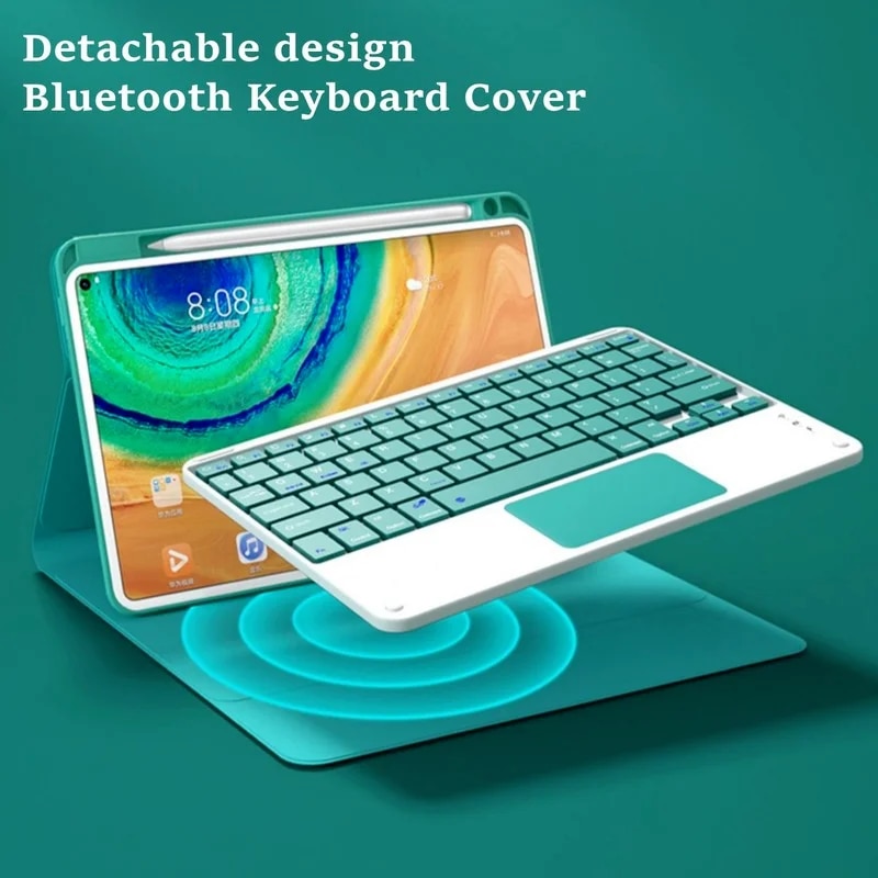 Wireless Keyboard Case for Samsung Galaxy Tab A 10.1 2019 Case T510 T515 Tablet Funda for Galaxy Tab A 10 1 2019 Keyboard Cover. 