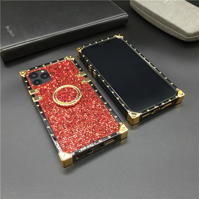 Luxury Bling Glitter Sequins Cover Soft Square Phone Case For OPPO A1 PRO A78 A58 A57 A96 A36 A76 A95 A55 A94 A74 A54 A15 A93. 