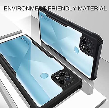 For Realme C21 Shockproof Bumper Cover C 21 Back Part