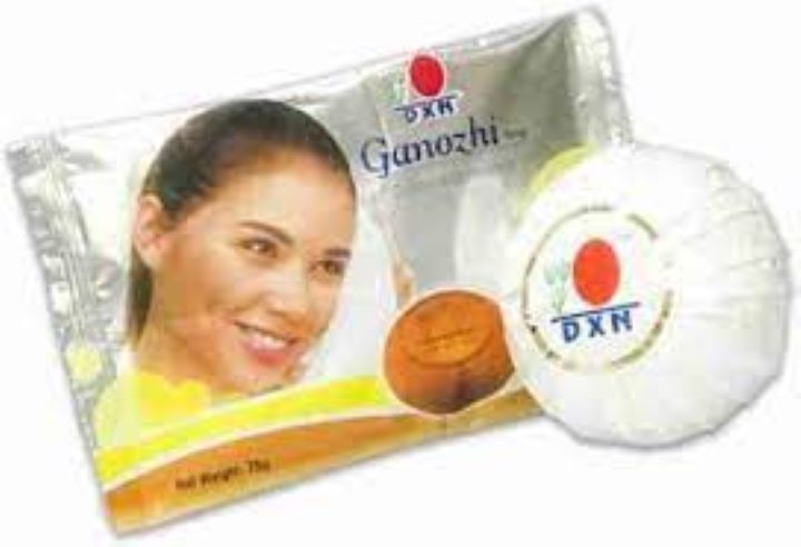 Ganozhi Soap With Ganoderma Palm fruit extract in natural soap. 