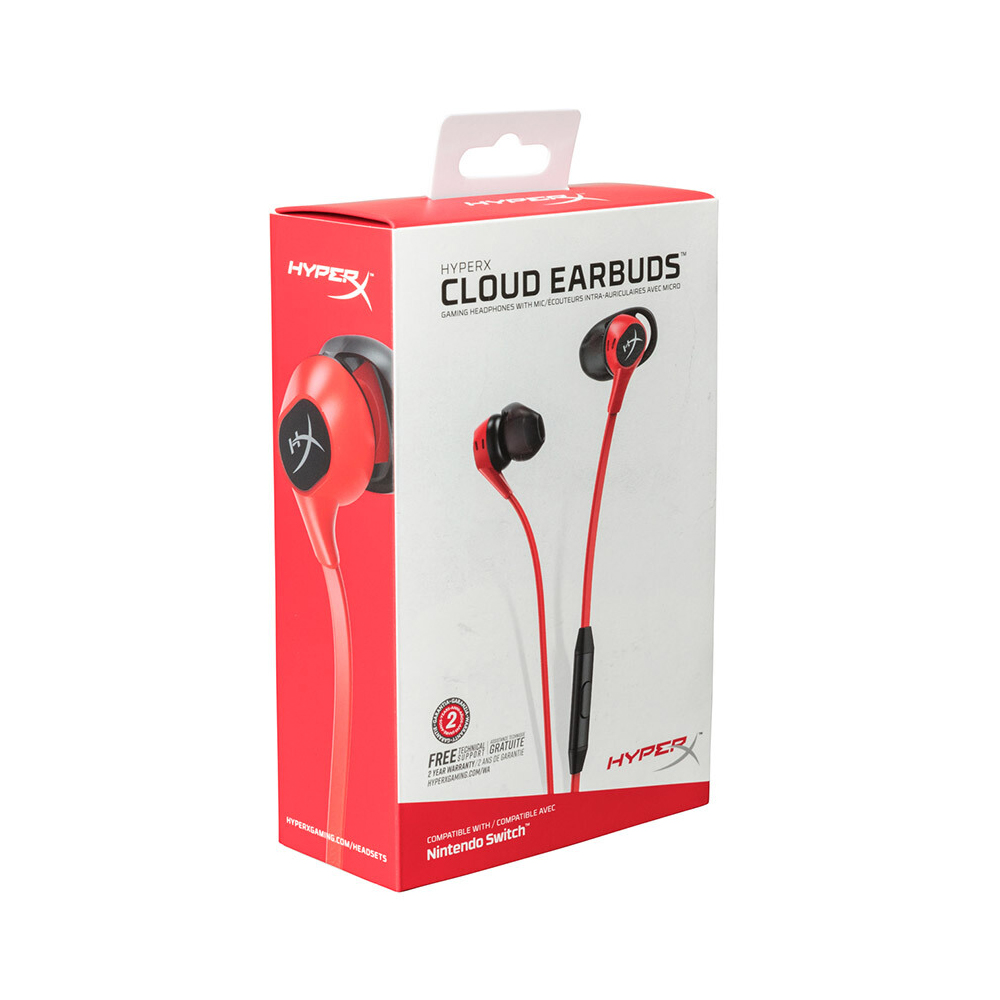 Kingston HyperX Cloud Earbuds Gaming Headset Portable Earphone with Microphone Immersive in Game. 