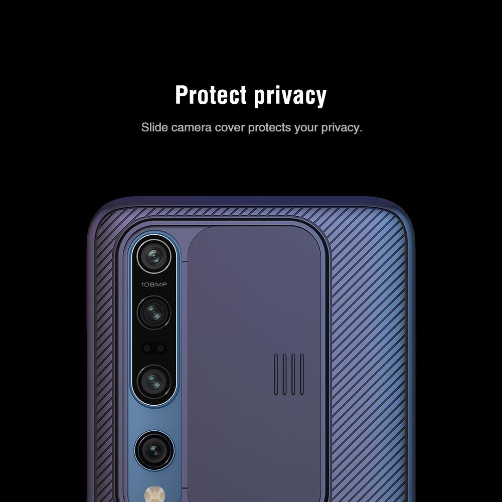 Nillkin for Xiaomi Mi 10 Pro Case Camshield Cover Slide Camera Protection PC Slim Phone Case for Xiaomi Mi10 Mi 10 Pro Lens Case. 