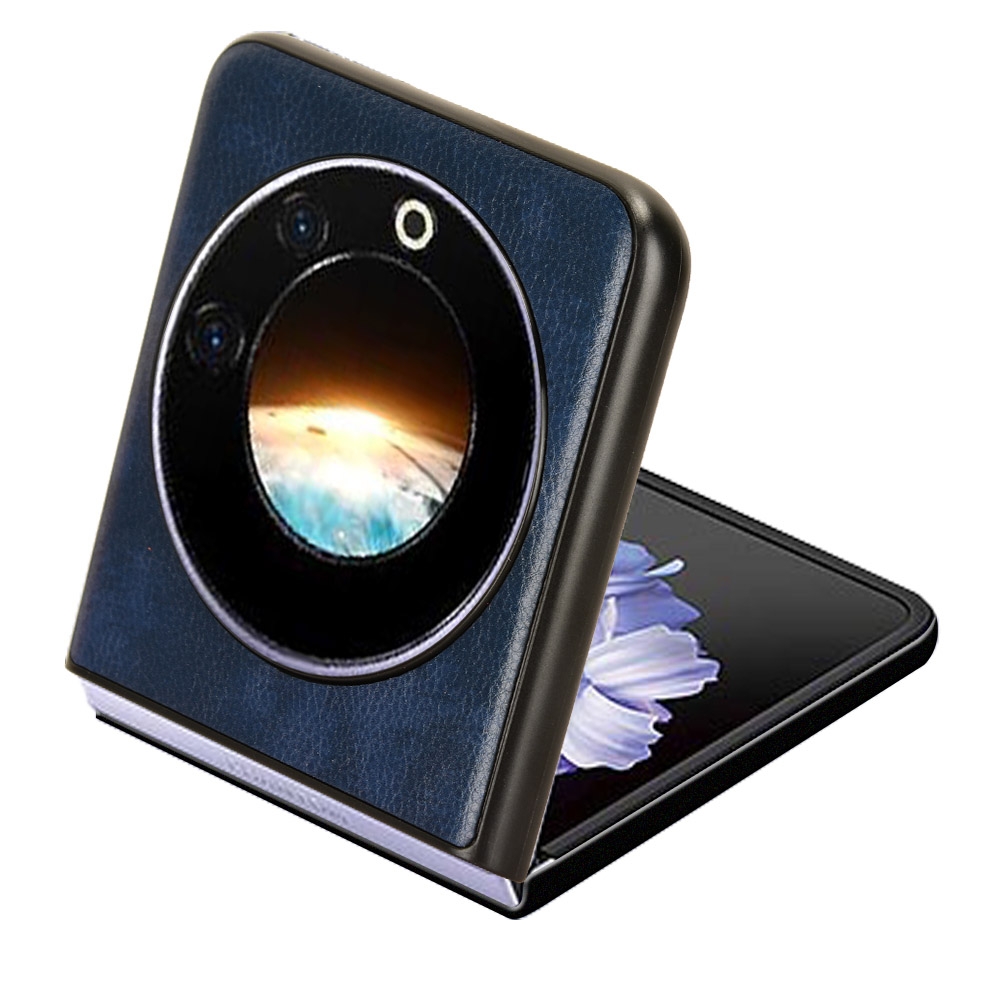 （COD Available)Litchi Texture Back Cover Phone Case For Tecno Phantom V Flip. 