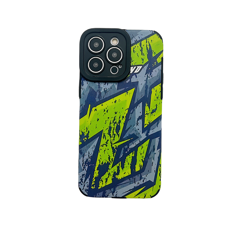 Trendy Graffiti Personality Cases iPhone15promax 1413 12 11 Pro Max Cases iPhone12 iPhone11 XS MAX XR 8 plus 7PLUS Silicone Soft Shell Cover