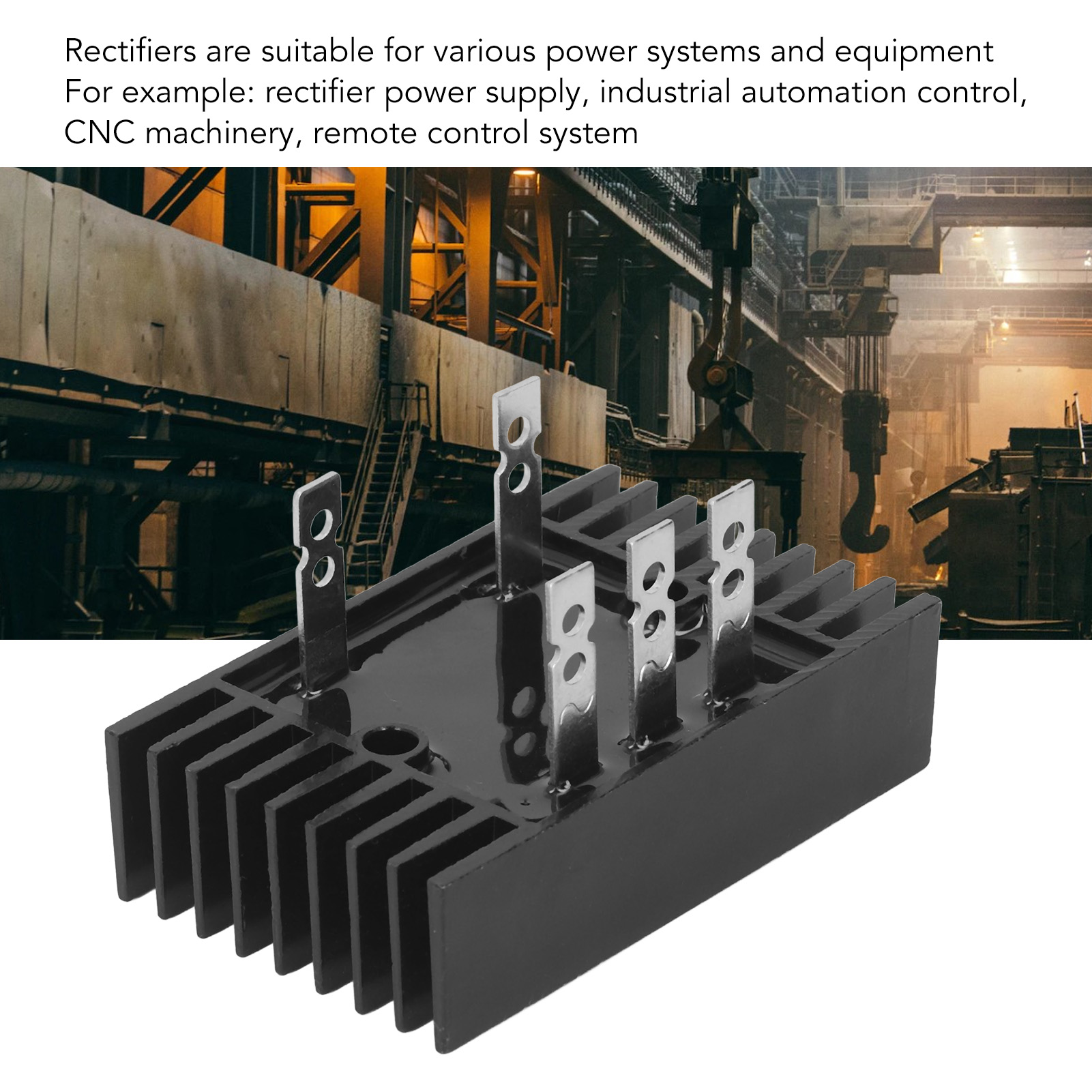 1200V Diode Bridge Rectifier 3 Phase Rectifier For Auto Control CNC Machinery✈. 