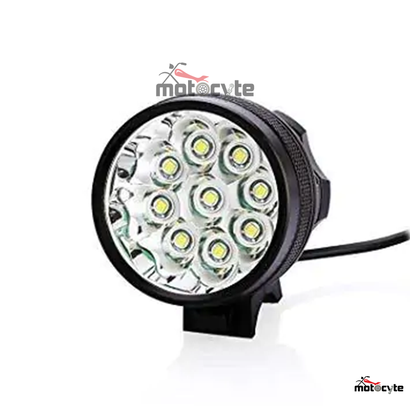 L9X (HJG Branded) 40W IP67 Generic CREE LED Auxiliary Fog Light-2 Pieces 6000LM Focus Range 200m with Clumps. 