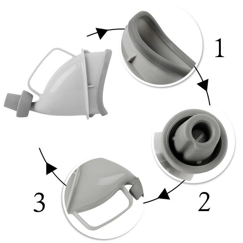 Urinal Funnel Portable Travel Urine Camping Device Toilet Lady Women Pee. 