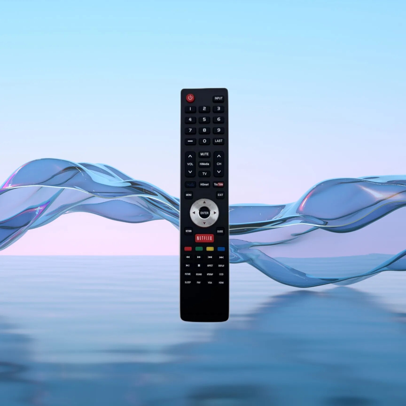 Best-selling Smart Remote Control fit for Hisense LCD LED TV 32H5B 32K20DW 40H5 40H5B 40K366WN 48H5 50H5B 50H5G. 