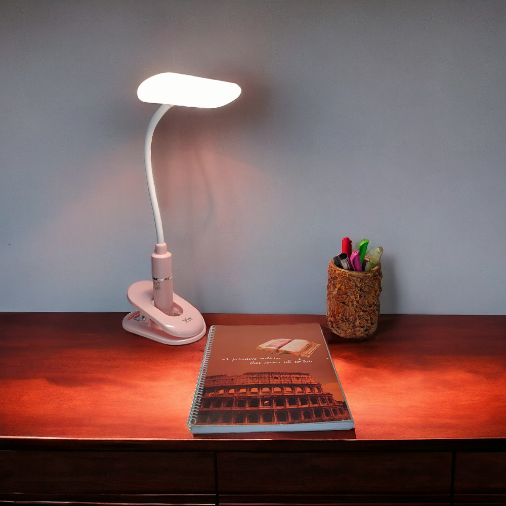 YAGE YG-T045C Table Lamp for Study Eye Protection Rechargeable Desk Lamp  LED Clip Lamp | Daraz.com.bd