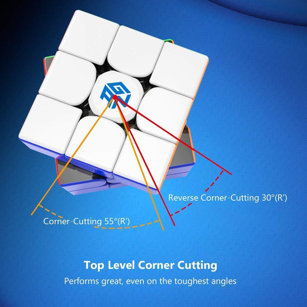 RD Magic Cube GAN 356M Smooth 3x3 Magnetic Cube Puzzle Toy. 