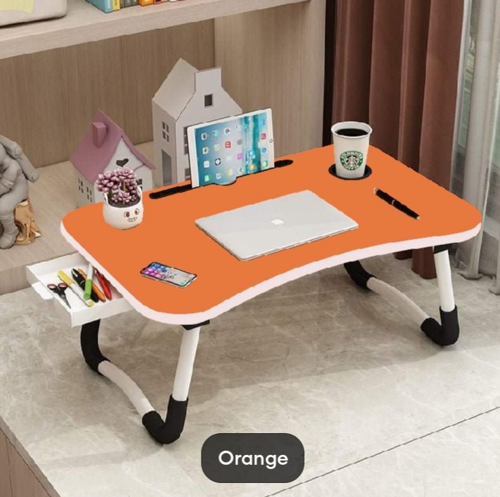 Foldable Home Laptop Notebook Stand/Desk Table For Study (With Drawer ...
