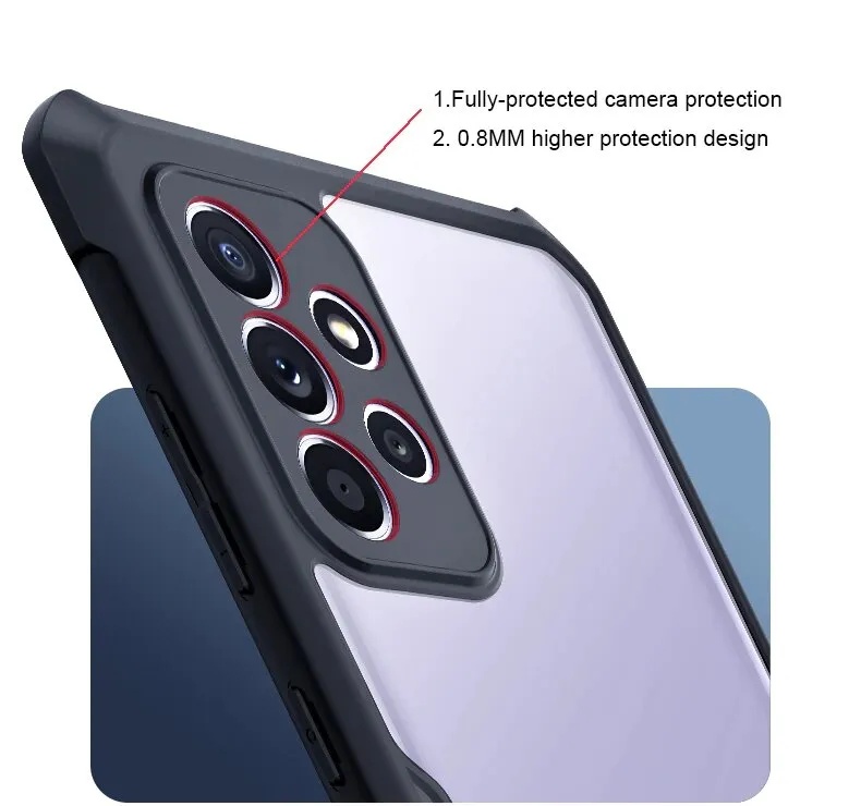XUNDD Case For Samsung Galaxy A72 - Protective Armor Original Back Cover. 