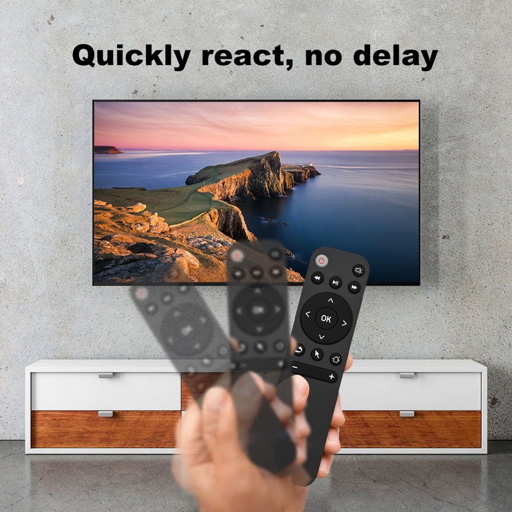 Bluetooth 5.2 Remote Controller Smart Control for Smart Tv Box Phone Computer Pc Projector Etc. 