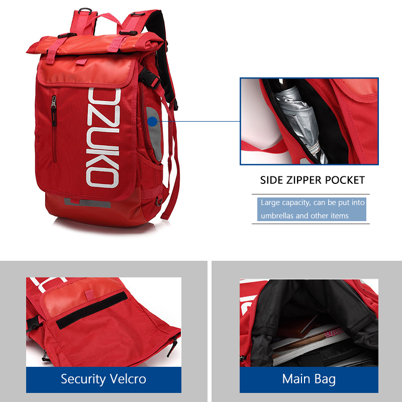 Ozuko 8020 Waterproof Laptop Travel Backpack description image 9