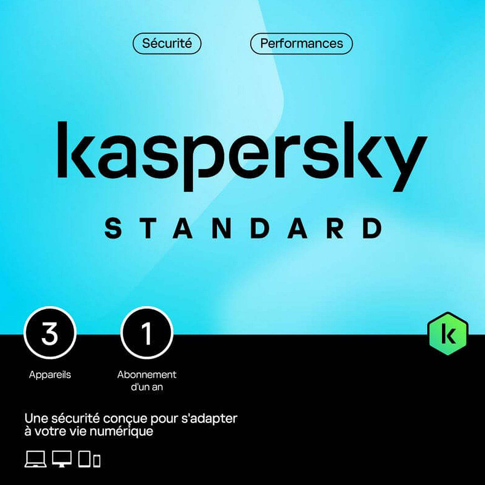 Kaspersky Standard Security - 3 User - 1 Year