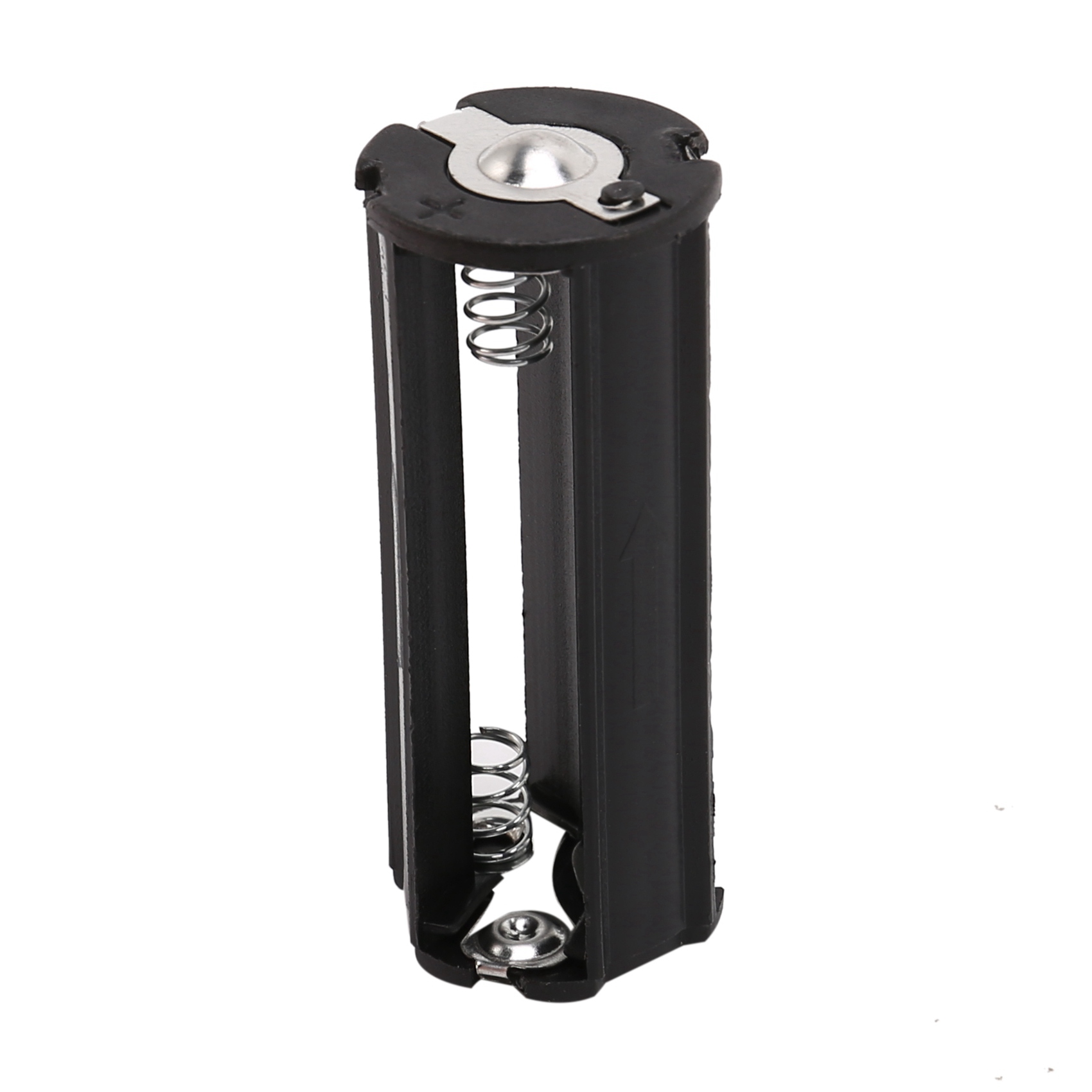 8Pcs Black Battery Holder for 3 x 1.5V AAA Batteries Flashlight Torch