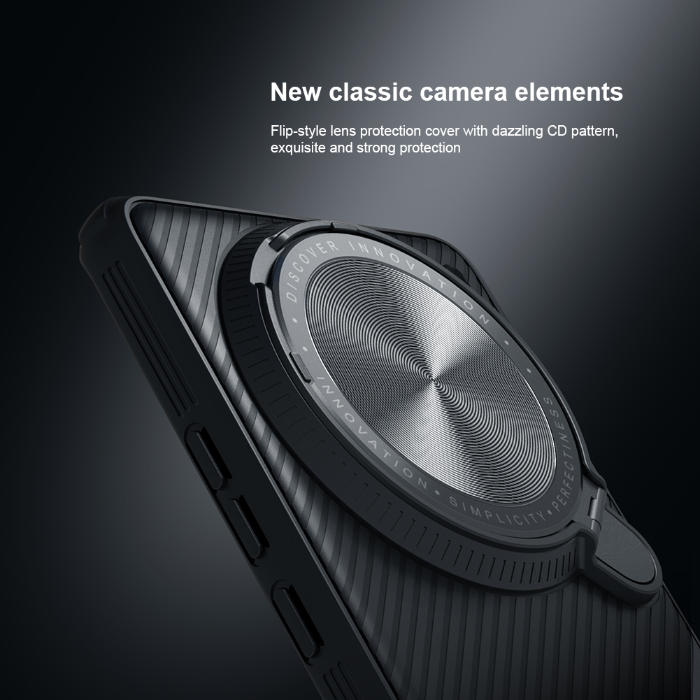 Nillkin Case for Vivo X100s Pro and X100 Pro MagSafe Magnetic Camera Lens Protection Kickstand CamShield Prop Cover. 