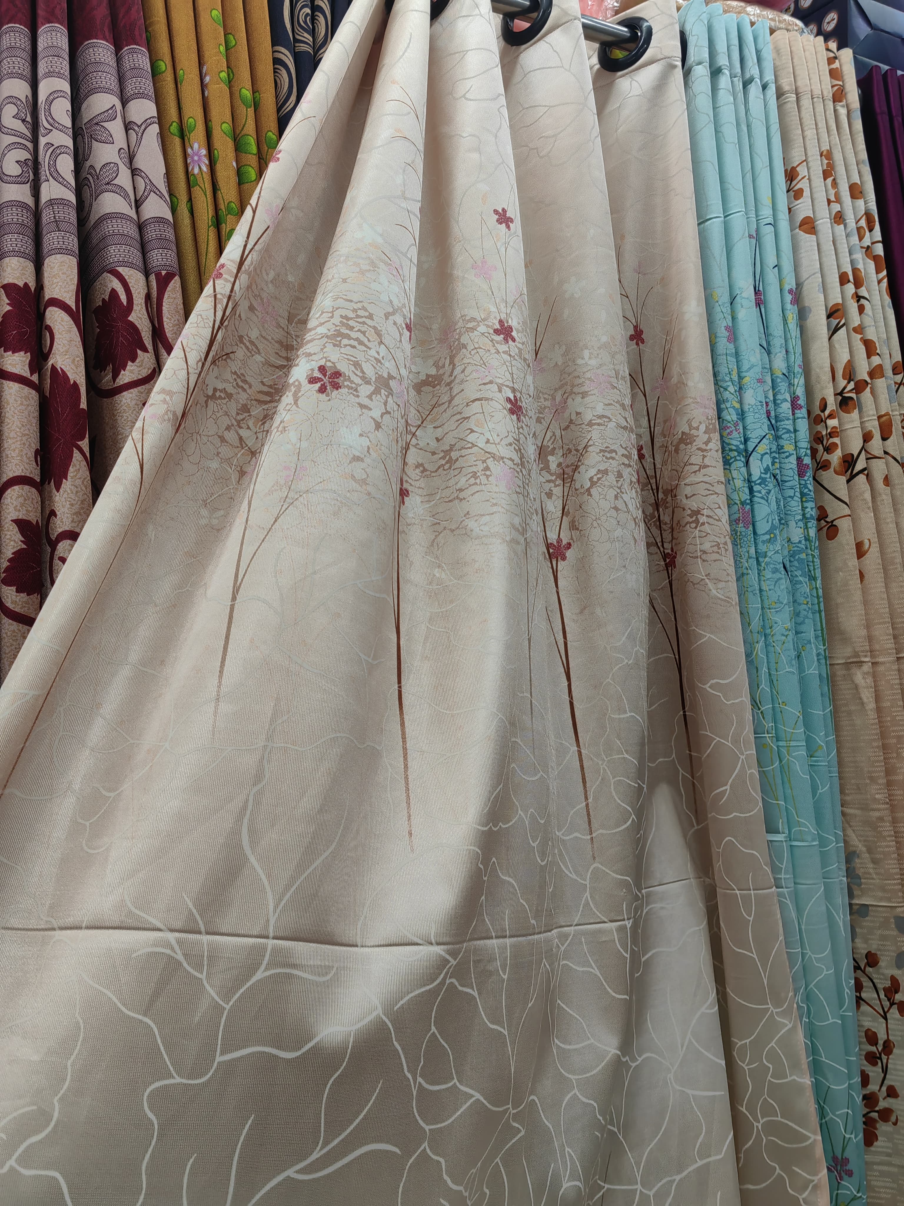 Premium Quality Home tex synthetic Curtain, (4 khuci) Porda, parda for Home Decoration Door and window From Suba International. 