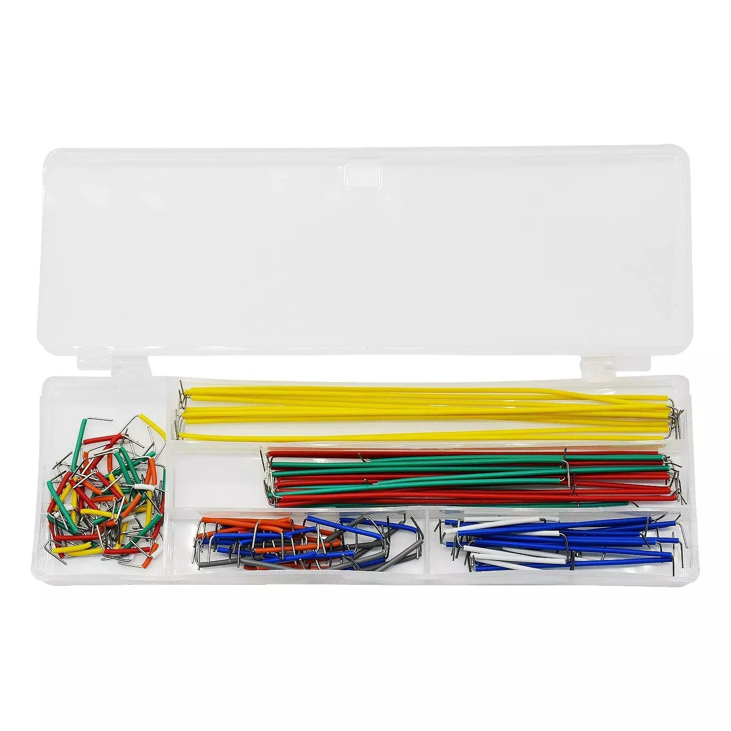 Pre-Formed 140PCS Jumper Wire Kit Solderless Breadboard Jumper Cable Set - Multi Plug - Multi Plug. 