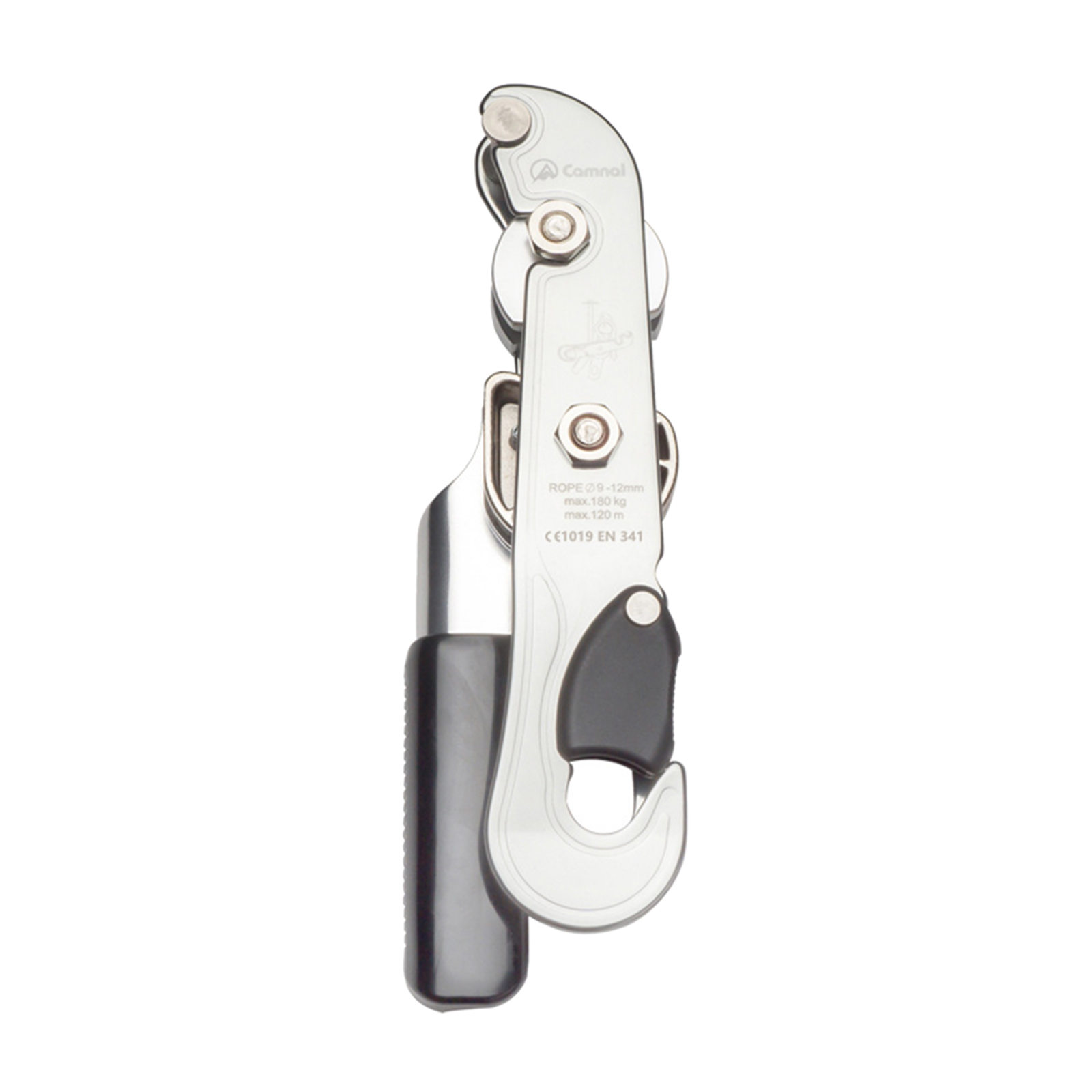 Nax Stop Single Brake Descender Assisted Climbing Rope Access Self-Braking. 