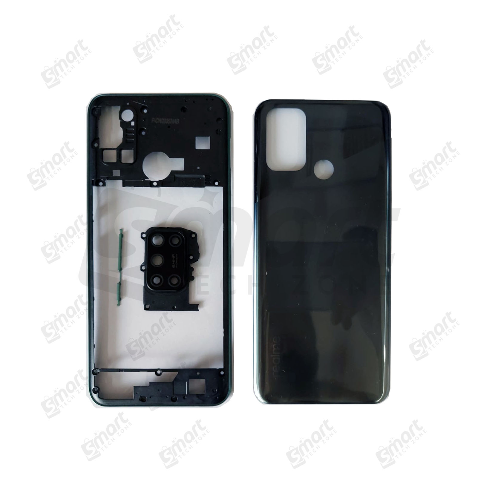 Realme 7i C17 RMX2103 Middle Bezel Back Panel Camera Glass Side Button Replacement Kit. 