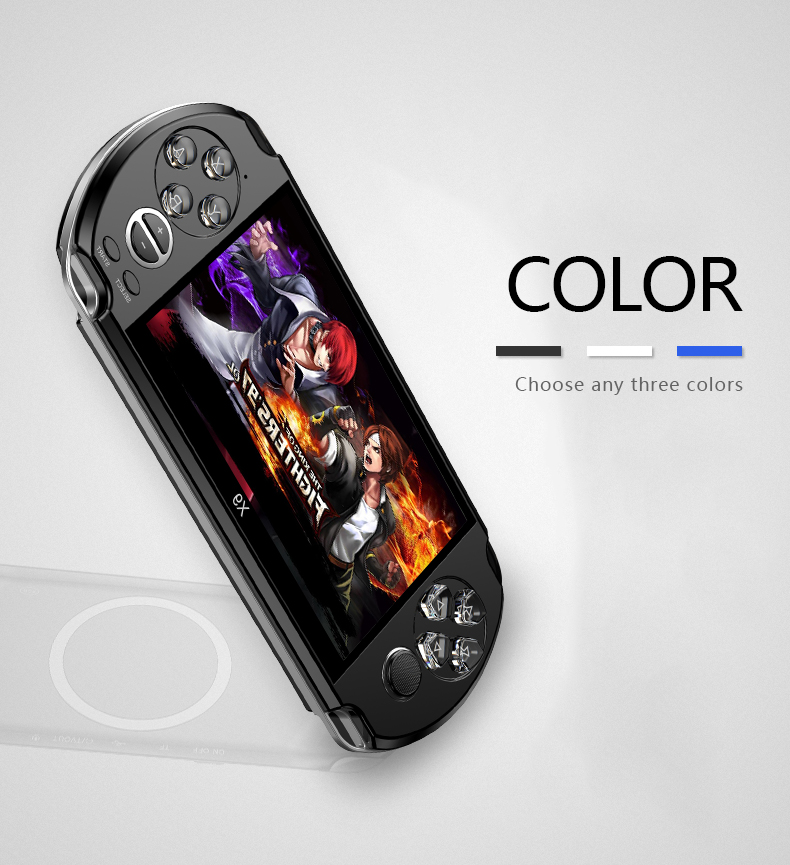 Video Retro Game Console X9 PSVita Handheld Game Player for PSP Viat Retro Games 5.0 inch Screen TV Out with Mp3 Movie Camera. 