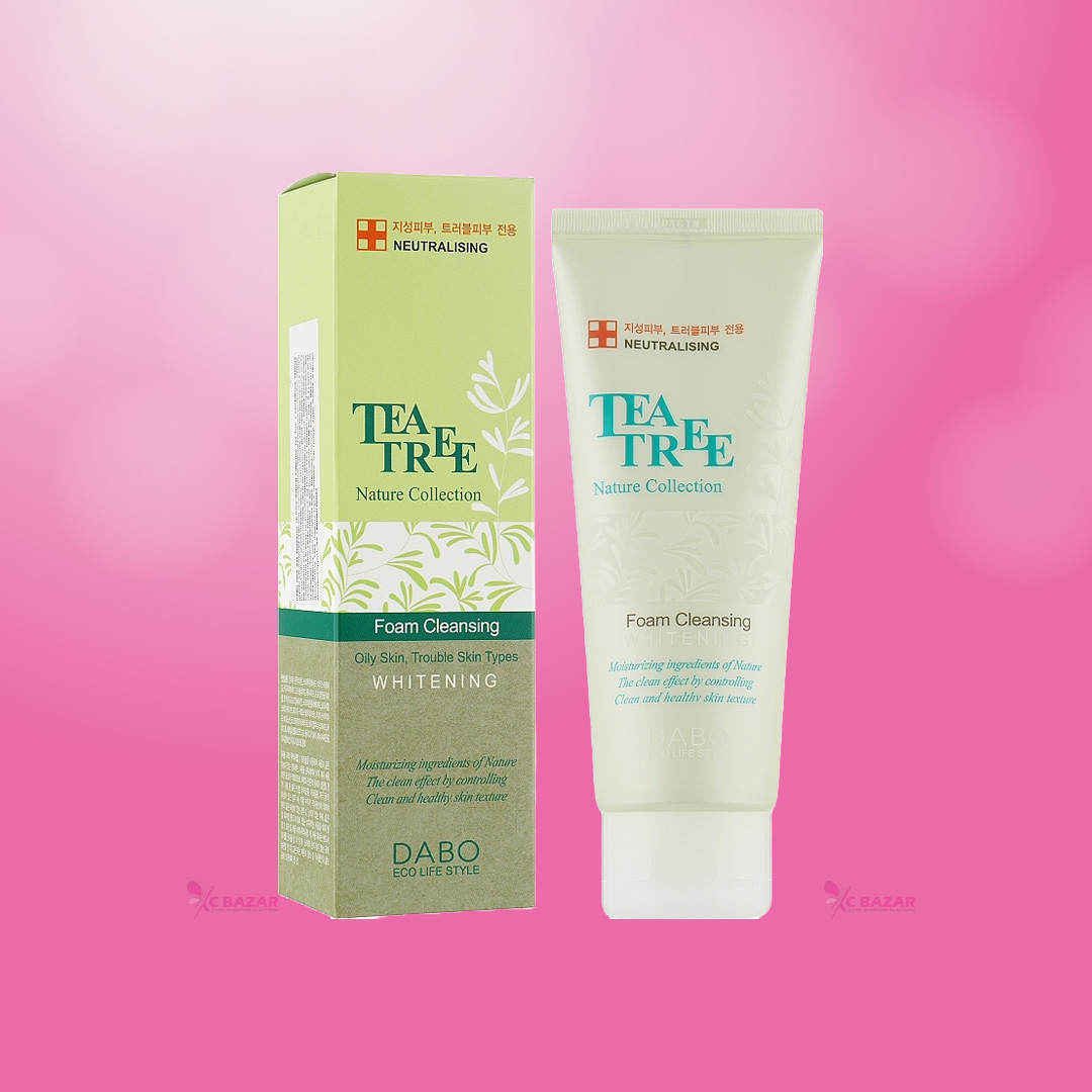Dabo Tea Tree Nature Collection Foam Cleansing 150ml. 
