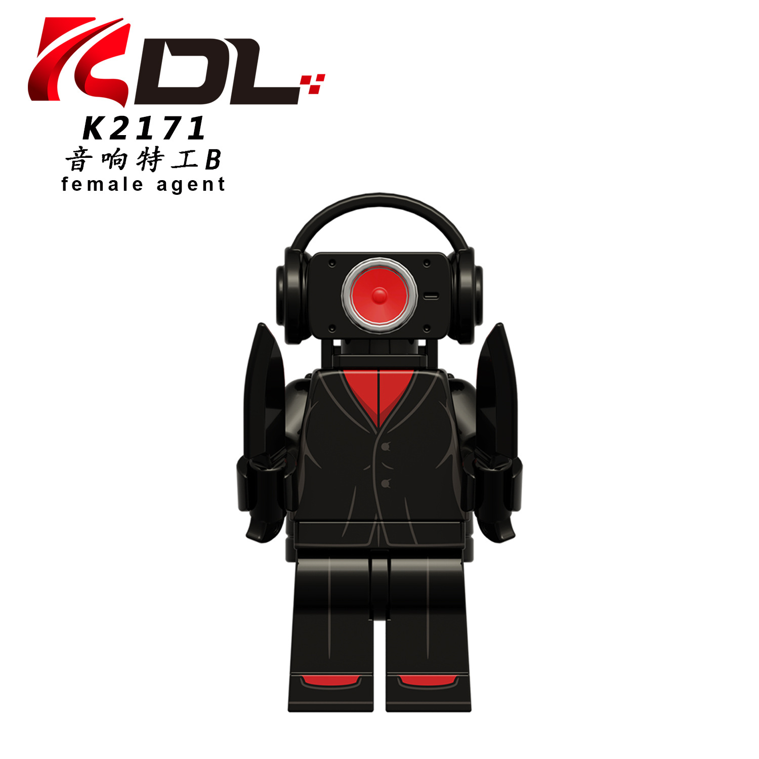KDL823 Titan Camera Man Gman Block Toys Figure K2168-2172 Skibidi Toilet Building Bricks 5pcs/set. 