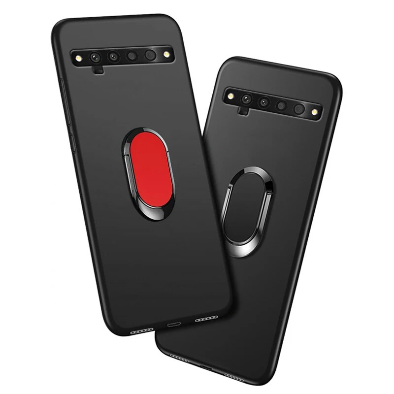 TCL 10 Pro Case Luxury T766H T766J T766U T766A Soft Black Silicone Phone Cover for TCL 10 Pro
