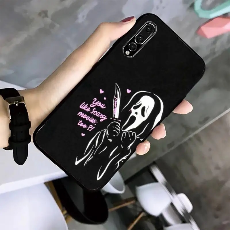 Ghostface Scream Phone Case For Huawei G7 G8 P7 P8 P9 P10 P20 P30 Lite Mini Pro P Smart Plus Cove Fundas. 