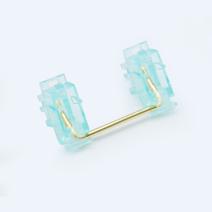 Everglide Plate Mount Stabilizer (Panda V3) Plate Mounted Stabilizers Black White Gold Plated for Custom Mechanical Keyboard. 
